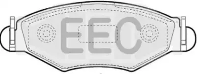 Комплект тормозных колодок, дисковый тормоз EEC купить