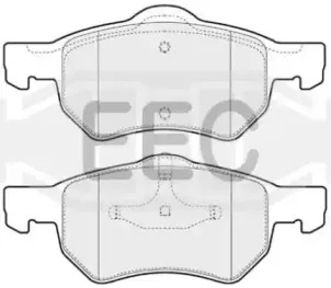 Комплект тормозных колодок, дисковый тормоз EEC купить