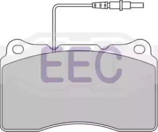 Комплект тормозных колодок, дисковый тормоз EEC купить