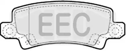 Комплект тормозных колодок, дисковый тормоз EEC купить