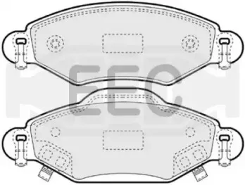 Комплект тормозных колодок, дисковый тормоз EEC купить
