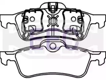Комплект тормозных колодок, дисковый тормоз EEC купить