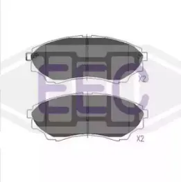 Комплект тормозных колодок, дисковый тормоз EEC купить