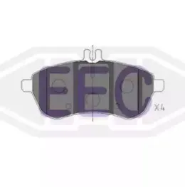 Комплект тормозных колодок, дисковый тормоз EEC купить