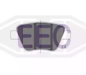 Комплект тормозных колодок, дисковый тормоз EEC купить