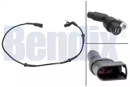 Датчик, частота вращения колеса BENDIX купить