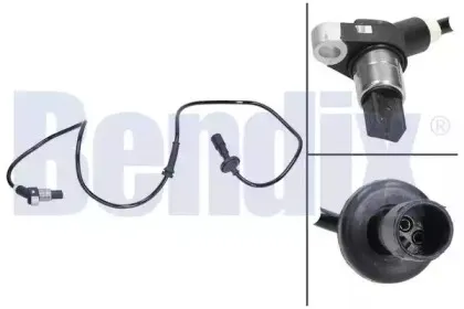 Датчик, частота вращения колеса BENDIX купить