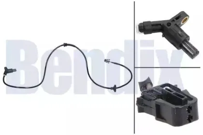 Датчик, частота вращения колеса BENDIX купить