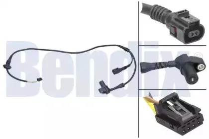 Датчик, частота вращения колеса BENDIX купить