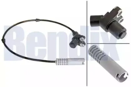 Датчик, частота вращения колеса BENDIX купить