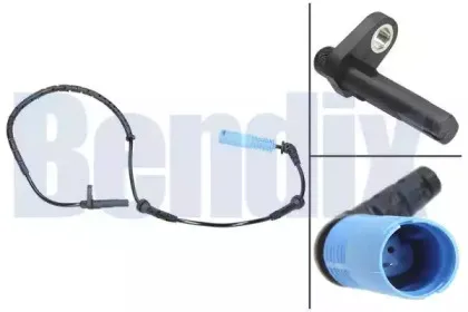 Датчик, частота вращения колеса BENDIX купить