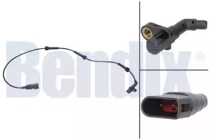 Датчик, частота вращения колеса BENDIX купить