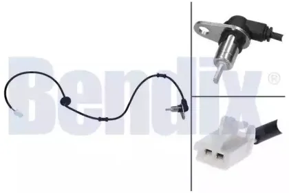 Датчик, частота вращения колеса BENDIX купить