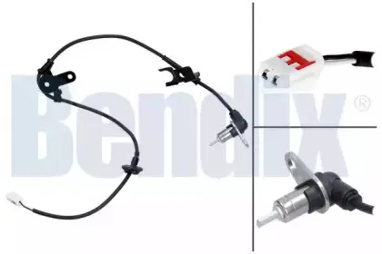 Датчик, частота вращения колеса BENDIX купить