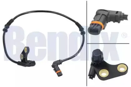 Датчик, частота вращения колеса BENDIX купить