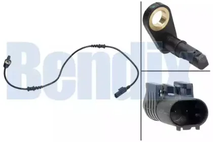 Датчик, частота вращения колеса BENDIX купить