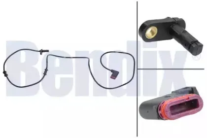 Датчик, частота вращения колеса BENDIX купить