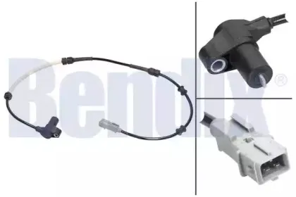 Датчик, частота вращения колеса BENDIX купить