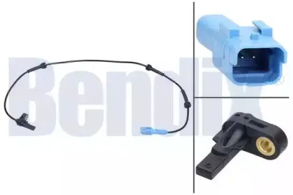 Датчик, частота вращения колеса BENDIX купить