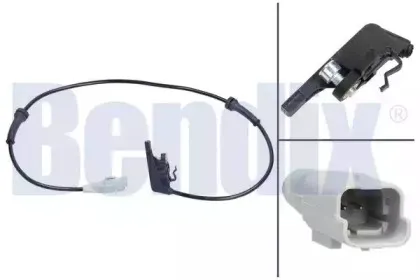Датчик, частота вращения колеса BENDIX купить