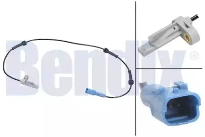 Датчик, частота вращения колеса BENDIX купить