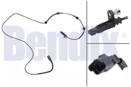 Датчик, частота вращения колеса BENDIX купить