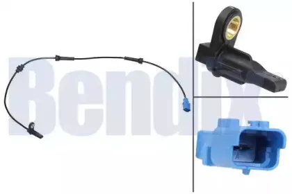 Датчик, частота вращения колеса BENDIX купить