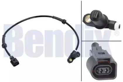 Датчик, частота вращения колеса BENDIX купить