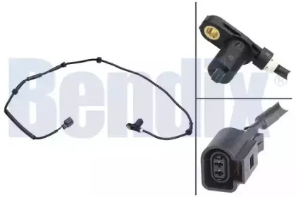 Датчик, частота вращения колеса BENDIX купить