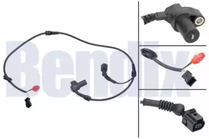 Датчик, частота вращения колеса BENDIX купить