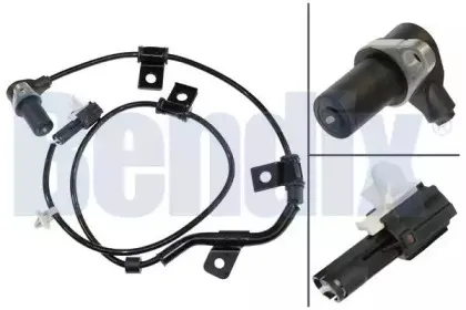 Датчик, частота вращения колеса BENDIX купить