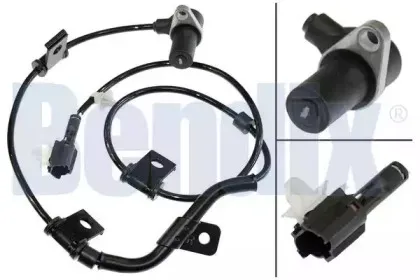 Датчик, частота вращения колеса BENDIX купить