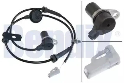 Датчик, частота вращения колеса BENDIX купить