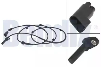 Датчик, частота вращения колеса BENDIX купить