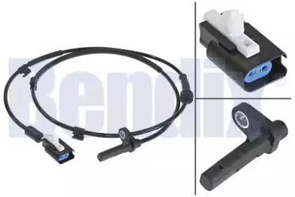Датчик, частота вращения колеса BENDIX купить