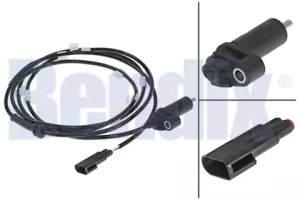 Датчик, частота вращения колеса BENDIX купить