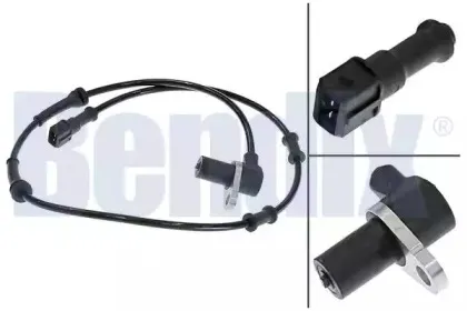 Датчик, частота вращения колеса BENDIX купить