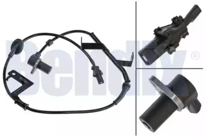 Датчик, частота вращения колеса BENDIX купить