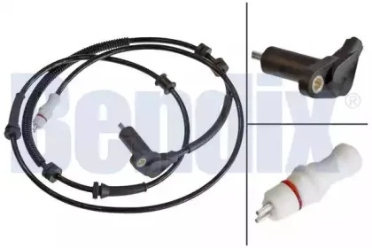 Датчик, частота вращения колеса BENDIX купить
