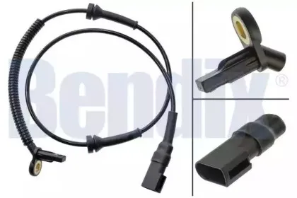 Датчик, частота вращения колеса BENDIX купить