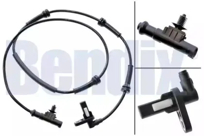 Датчик, частота вращения колеса BENDIX купить