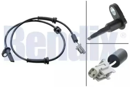Датчик, частота вращения колеса BENDIX купить