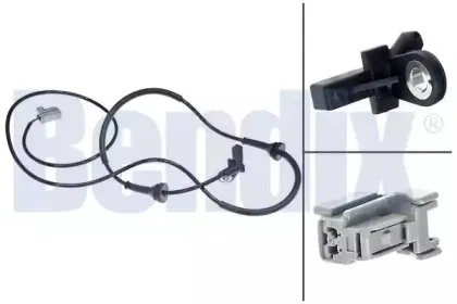 Датчик, частота вращения колеса BENDIX купить