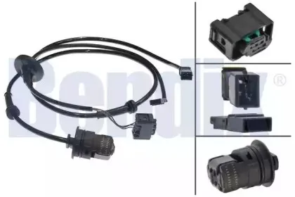Датчик, частота вращения колеса BENDIX купить