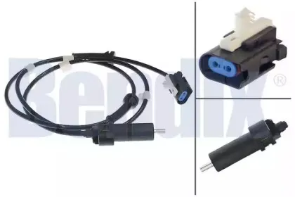 Датчик, частота вращения колеса BENDIX купить