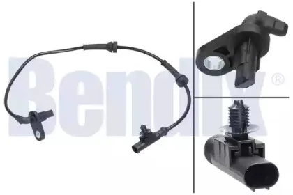 Датчик, частота вращения колеса BENDIX купить