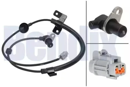 Датчик, частота вращения колеса BENDIX купить