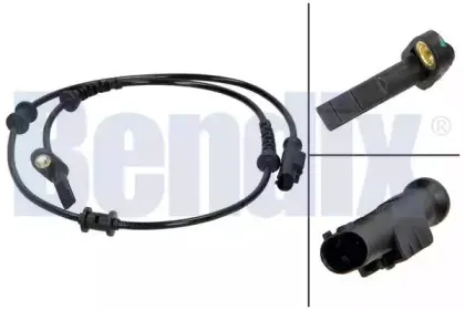 Датчик, частота вращения колеса BENDIX купить