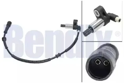Датчик, частота вращения колеса BENDIX купить
