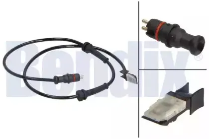 Датчик, частота вращения колеса BENDIX купить